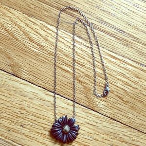Lagos Flower Pendant Necklace